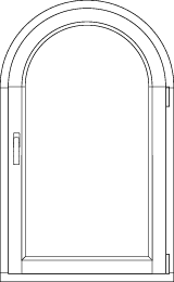 Arched window