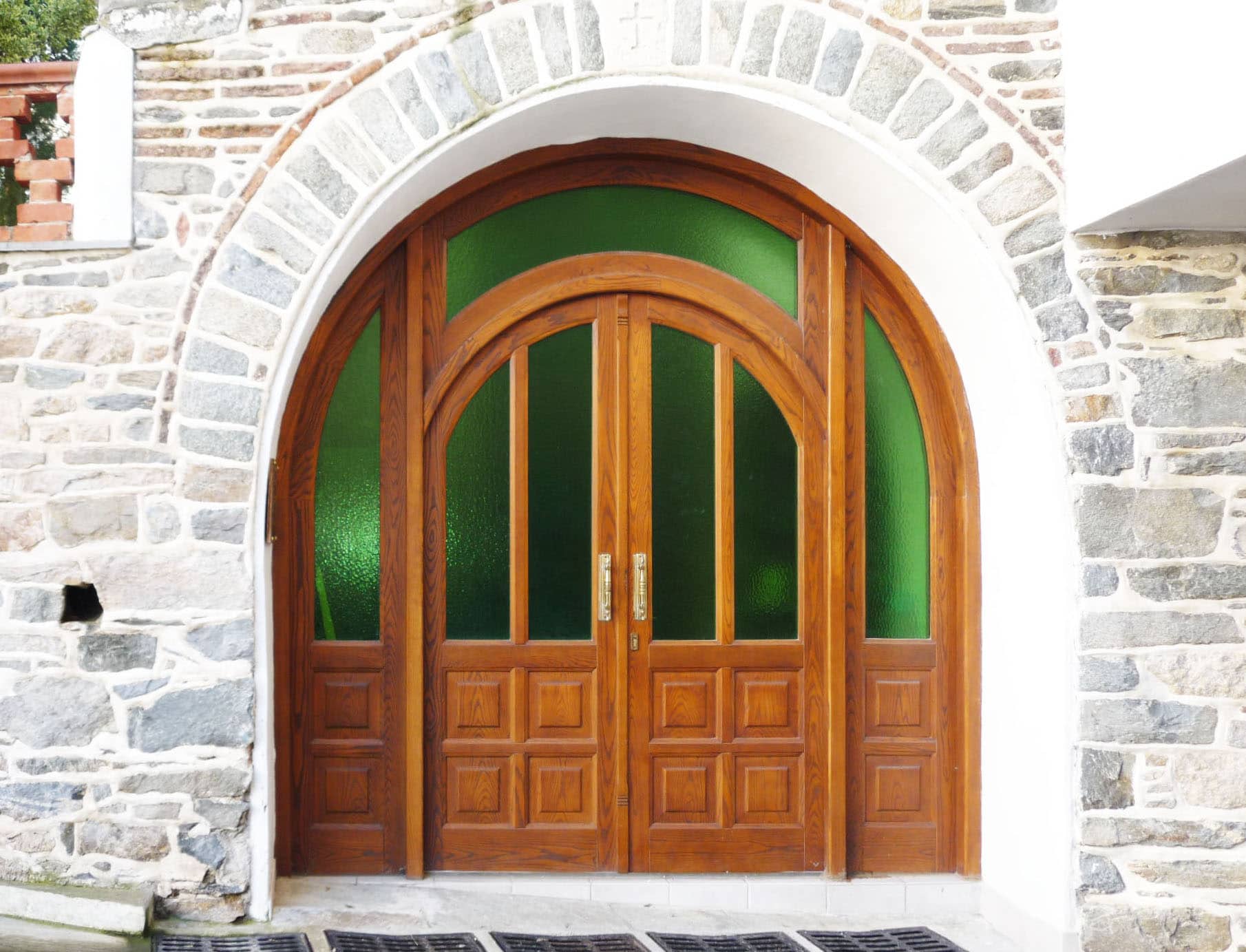  external door with special glazing